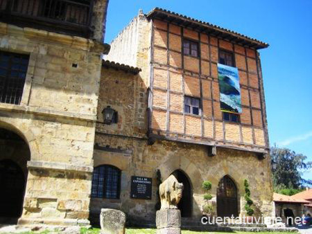 Arquitectura tipica de Santillana del Mar.